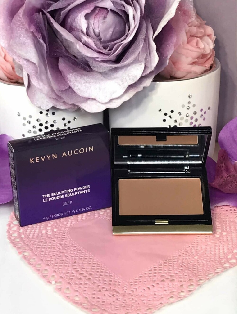 Kevyn Aucoin The Sculpting Contour Powder in DEEP (Tan-dark,matte) 4g *BNIB!